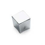 Pomolino Limitatore Apertura Quadro mm.8 MOD.PB09/Q mm.25x25x26,5h CR/Cromo | Colombo